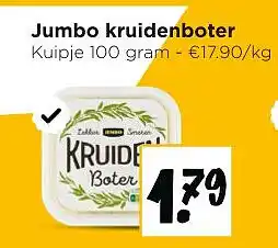 Jumbo Jumbo kruidenboter aanbieding