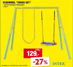 Hubo SCHOMMEL “SWING SET” aanbieding