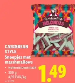 Lidl Snoepjes met marshmallows aanbieding