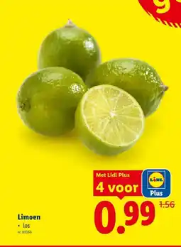 Lidl Limoen aanbieding