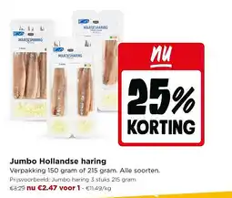 Jumbo Jumbo Hollandse haring aanbieding
