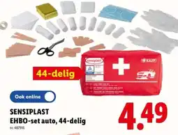 Lidl EHBO-set auto, 44-delig aanbieding