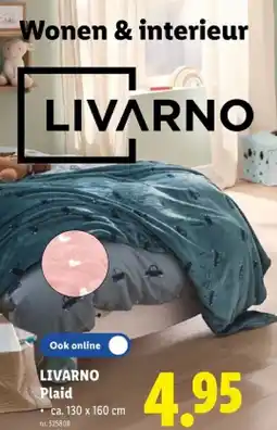 Lidl Plaid aanbieding