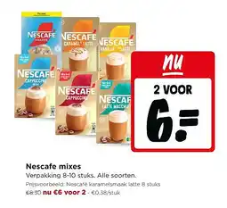 Jumbo Nescafe mixes aanbieding
