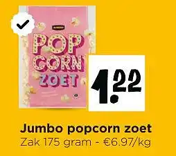 Jumbo Jumbo popcorn zoet aanbieding