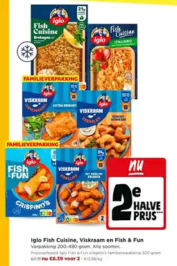 Jumbo Iglo Fish Cuisine, Viskraam en Fish & Fun aanbieding