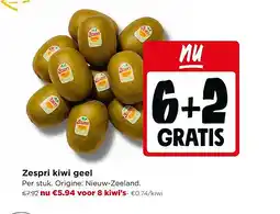 Jumbo Zespri kiwi geel aanbieding