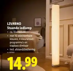 Lidl Staande ledlamp aanbieding