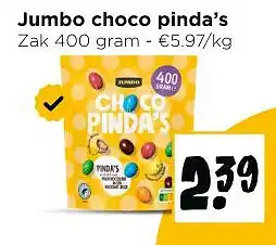 Jumbo Jumbo choco pinda’s aanbieding