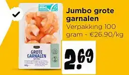 Jumbo Jumbo grote garnalen aanbieding