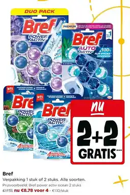 Jumbo Bref Verpakking 1 stuk of 2 stuks aanbieding