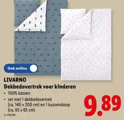 Lidl Dekbedovertrek voor kinderen aanbieding