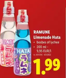 Lidl Limonade Hata aanbieding