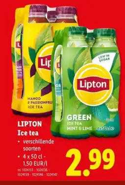 Lidl Ice tea aanbieding
