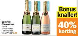 Albert Heijn Codorniu Clasico Cava aanbieding