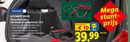Lidl Powerbank met starthulp en compressor, 12 V aanbieding