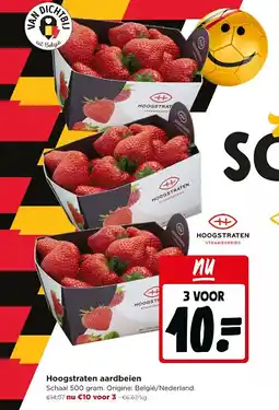 Jumbo Hoogstraten aardbeien aanbieding