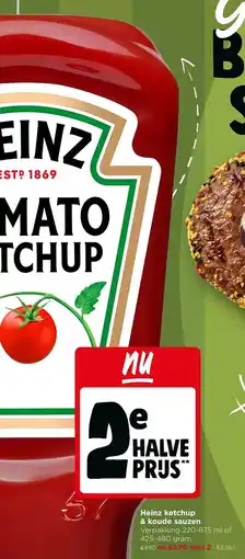 Jumbo Heinz ketchup & koude sauzen aanbieding