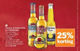 Albert Heijn Corona of Desperados aanbieding
