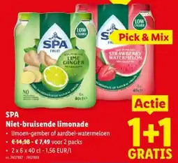 Lidl Niet-bruisende limonade aanbieding