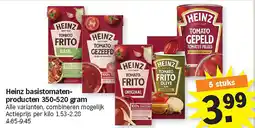 Albert Heijn Heinz basistomatenproducten aanbieding