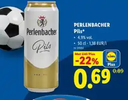 Lidl PERLENBACHER Pils aanbieding