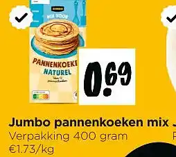 Jumbo Jumbo pannenkoeken mix aanbieding
