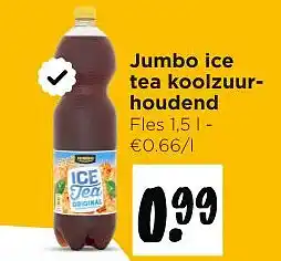 Jumbo Jumbo ice tea koolzuurhoudend aanbieding