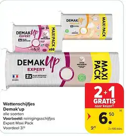 Carrefour Wattenschijfjes Demak’up aanbieding