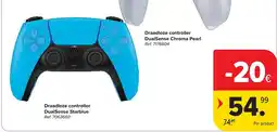 Carrefour Draadloze controller DualSense Starblue aanbieding