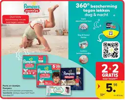 Carrefour Pants en doekjes Pampers aanbieding