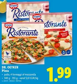 Lidl Pizza aanbieding