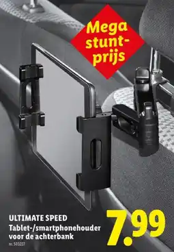 Lidl Tablet-/smartphonehouder voor de achterbank aanbieding