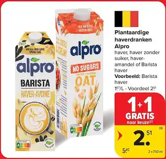Plantaardige haverdranken Alpro