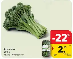 Carrefour Broccolini aanbieding