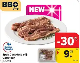 Carrefour Spek Canadese stijl Carrefour aanbieding