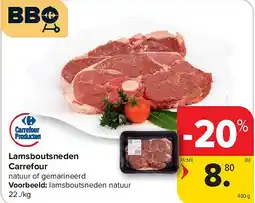 Carrefour Lamsboutsneden Carrefour aanbieding