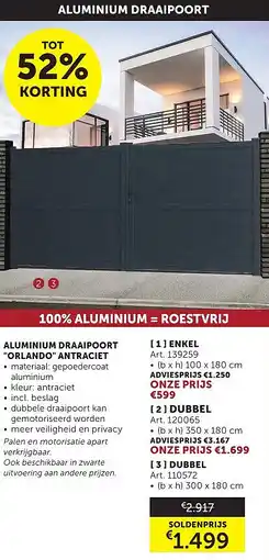 Zelfbouwmarkt ENKEL aanbieding