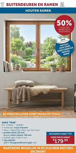 Zelfbouwmarkt SERIE TRAE aanbieding