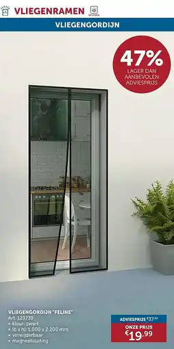Zelfbouwmarkt VLIEGENGORDIJN FELINE aanbieding