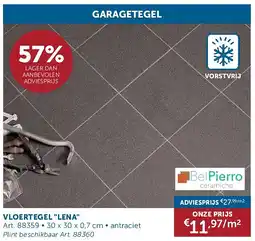 Zelfbouwmarkt VLOERTEGEL LENA aanbieding