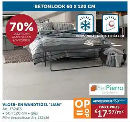 Zelfbouwmarkt VLOER- EN WANDTEGEL LIAM aanbieding