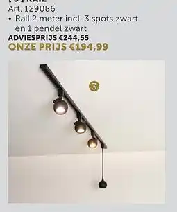 Zelfbouwmarkt RAIL aanbieding
