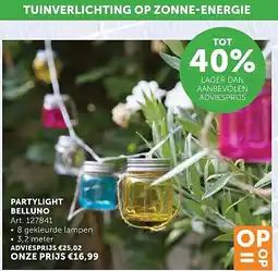 Zelfbouwmarkt PARTYLIGHT BELLUNO aanbieding