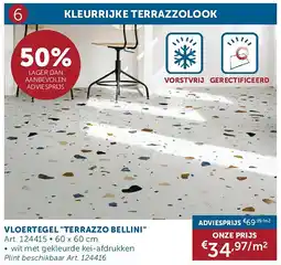 Zelfbouwmarkt VLOERTEGEL TERRAZZO BELLINI aanbieding