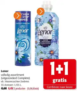 Colruyt Lenor volledig assortiment aanbieding