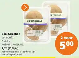 Colruyt Boni Selection portobello aanbieding