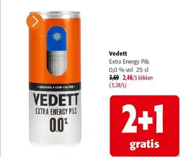 Colruyt Vedett Extra Energy Pils 0,0 % vol aanbieding