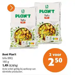 Colruyt Boni Plan’t tofu BBQ aanbieding