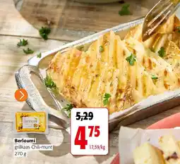 Colruyt Berloumi grillkaas Chili-munt aanbieding